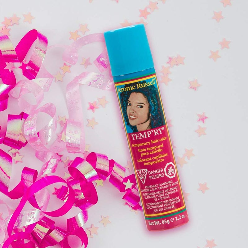 Jerome Russell Dark Blonde Intense Temporary Hair Dye Spray - Fast-Drying, Non-Sticky, Travel Size for Vivid Instant Color, 2.2 oz - Image 3